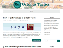 Tablet Screenshot of octopustactics.com